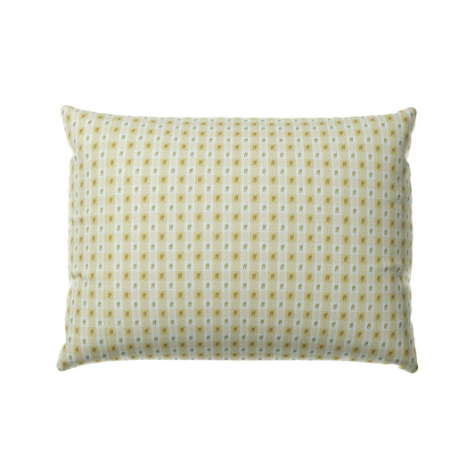 Boudoir Pillow in Luxe Gingham - Butter