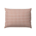 Boudoir Pillow in Luxe Gingham - Red
