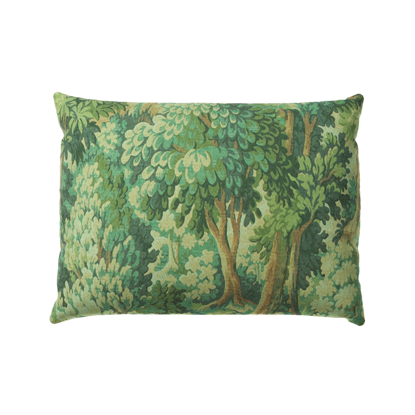 Boudoir Pillow in Enchanted Forest - Emerald