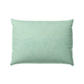 Boudoir Pillow in Woven Cotton - Aqua