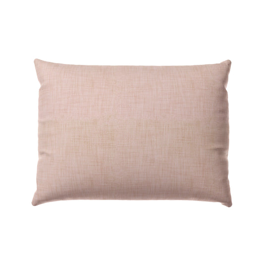 Boudoir Pillow in Woven Cotton - Pink