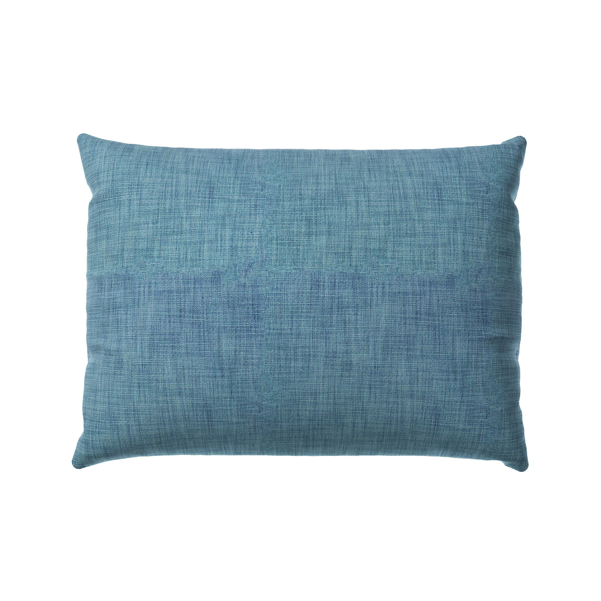 Boudoir Pillow in Woven Cotton - Deep Blue