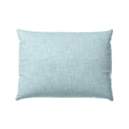 Boudoir Pillow in Woven Cotton - Sky Blue
