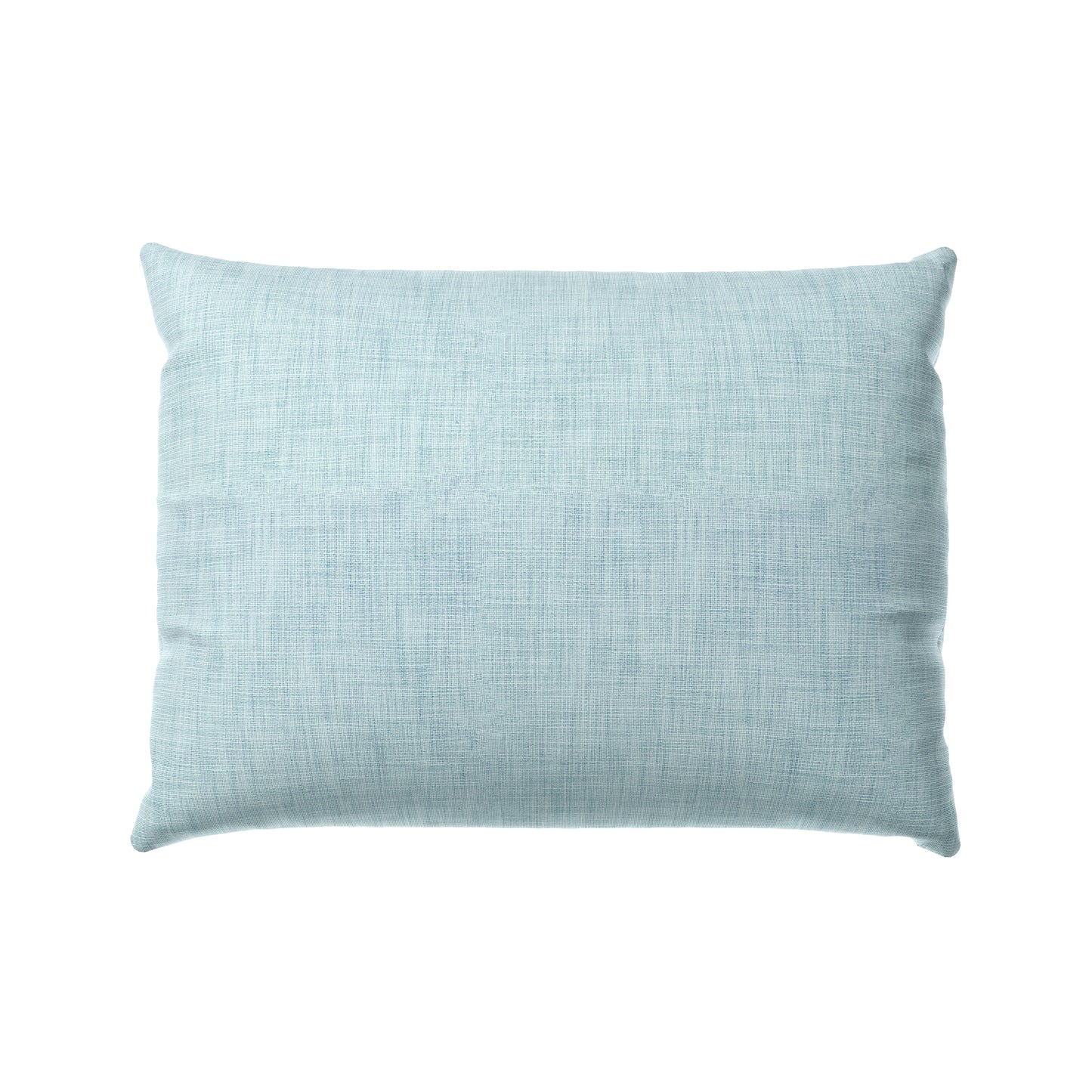 Boudoir Pillow in Woven Cotton - Sky Blue