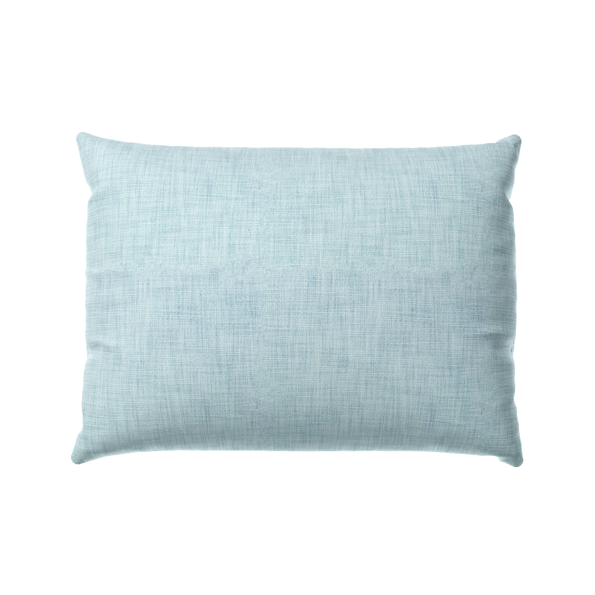 Boudoir Pillow in Woven Cotton - Sky Blue