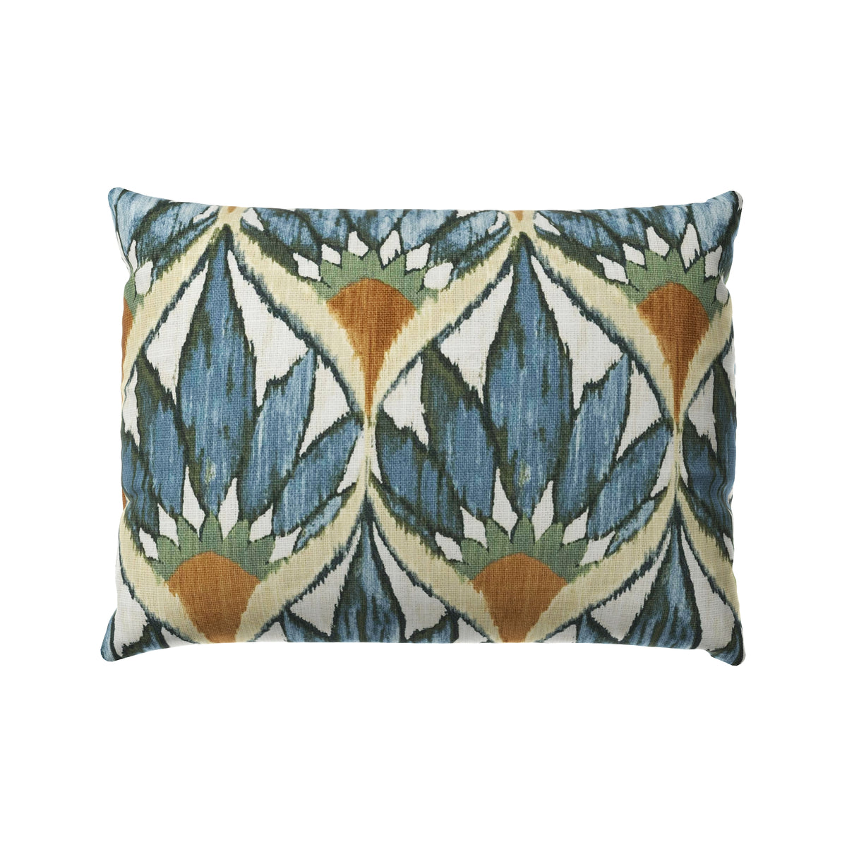 Boudoir Pillow in Petal Press - Aquamarine