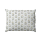 Boudoir Pillow in Mini Florals - Ivory