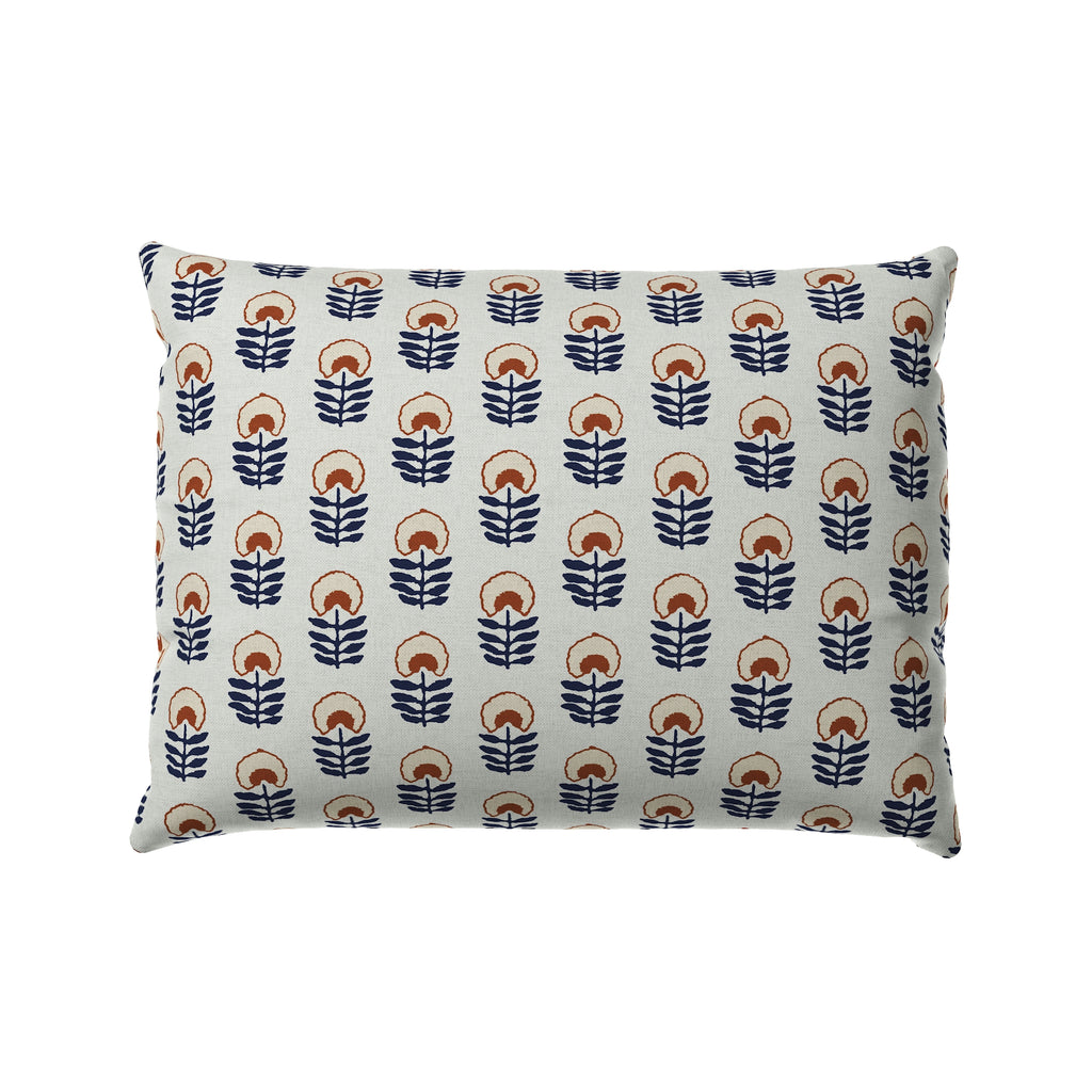 Boudoir Pillow in Mini Florals - Pottery