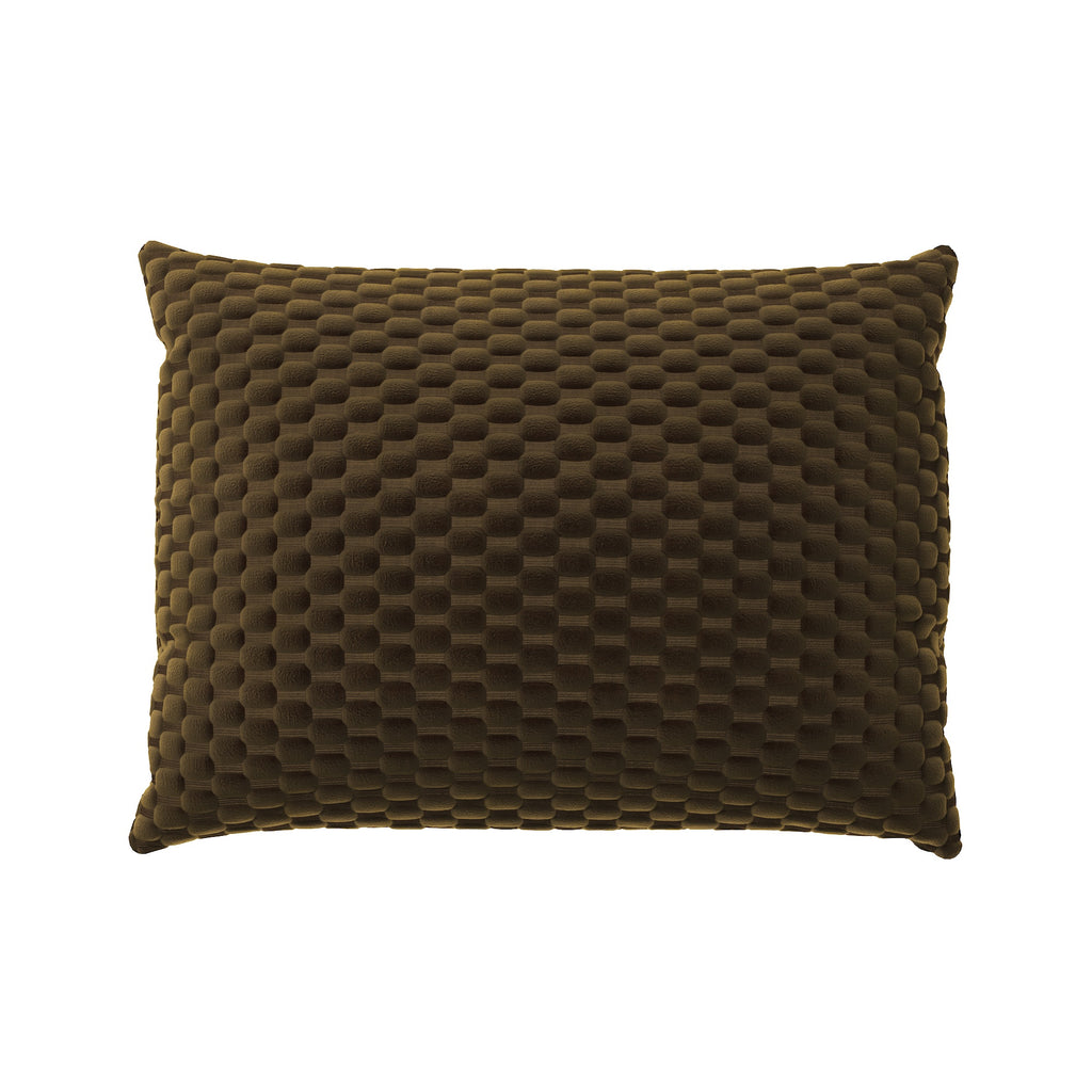 Boudoir Pillow in Check Mate - Ganache