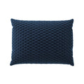 Boudoir Pillow in Check Mate - Navy