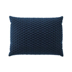 Boudoir Pillow in Check Mate - Navy