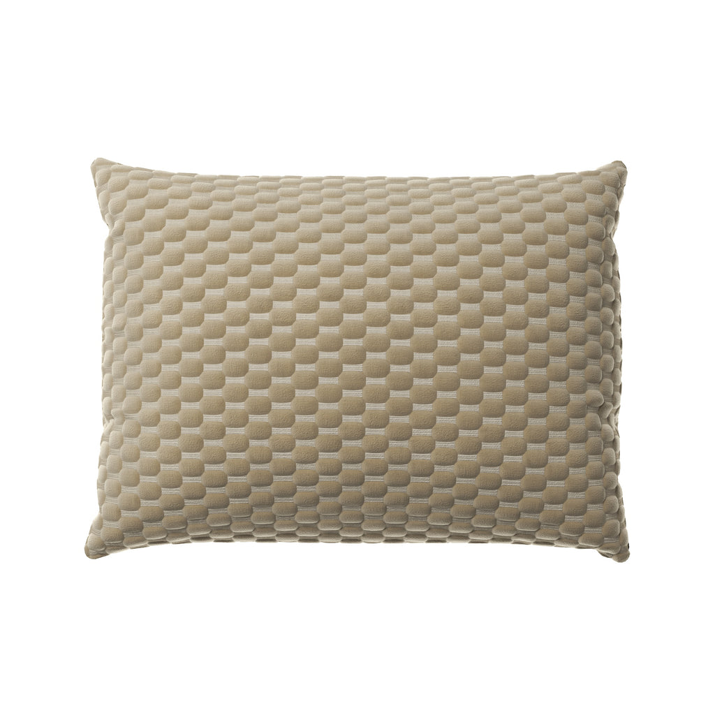Boudoir Pillow in Check Mate - Cream