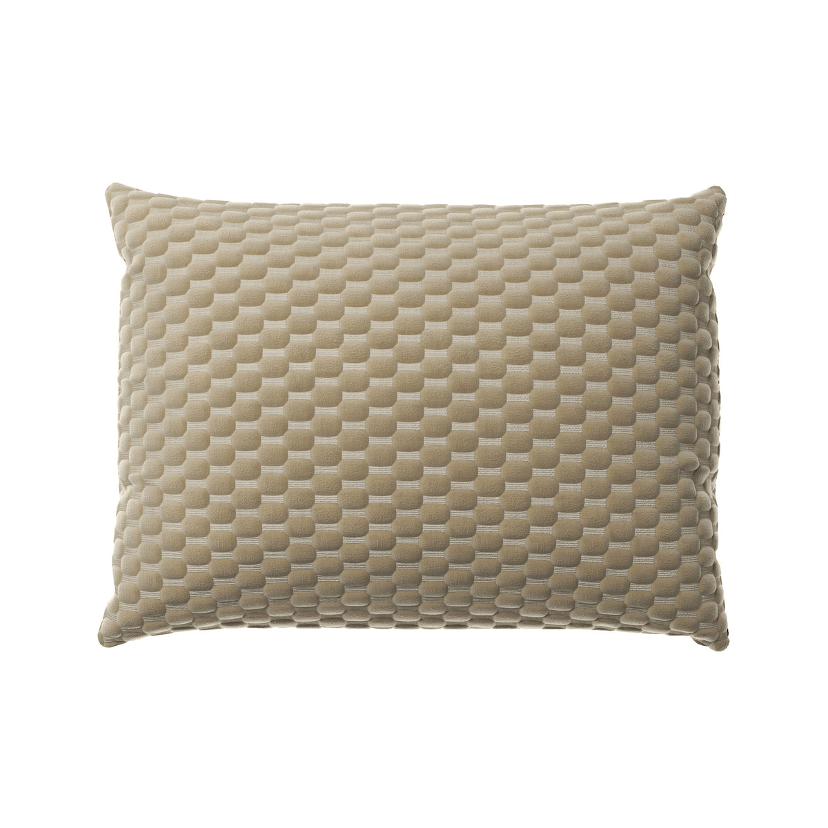 Boudoir Pillow in Check Mate - Cream