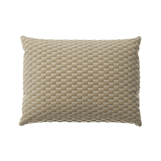 Boudoir Pillow in Check Mate - Cream