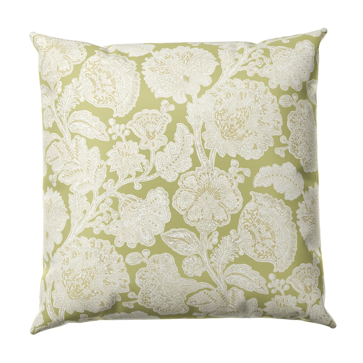 Throw Pillow in English Garden - Sage