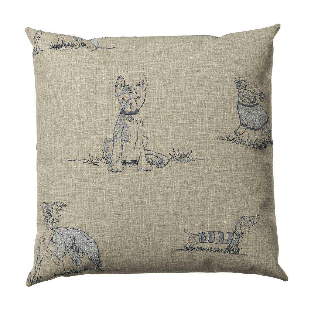 Throw Pillow in Duffy - Doodle