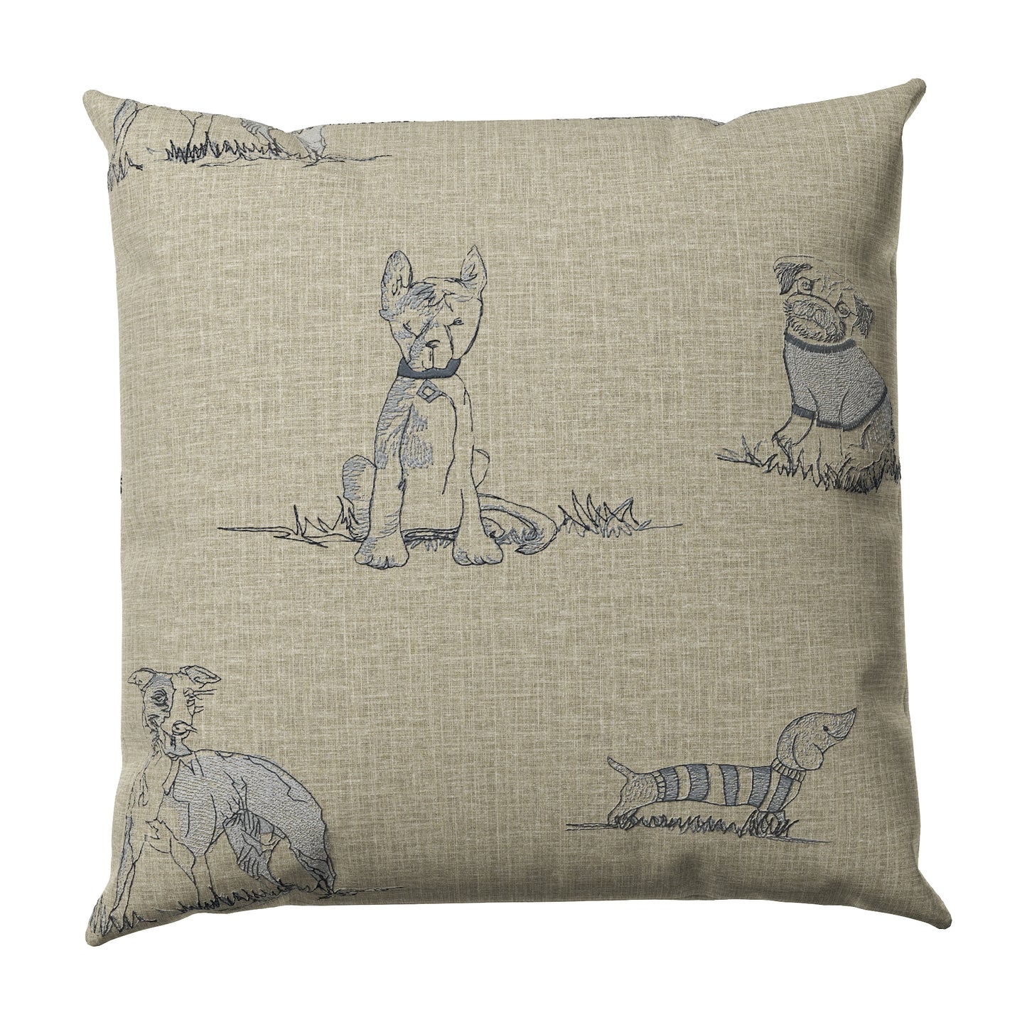 Throw Pillow in Duffy - Doodle