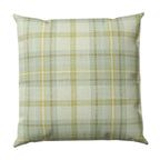 Throw Pillow in Summer Plaid - Stone