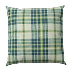 Throw Pillow in Summer Plaid - Twilight