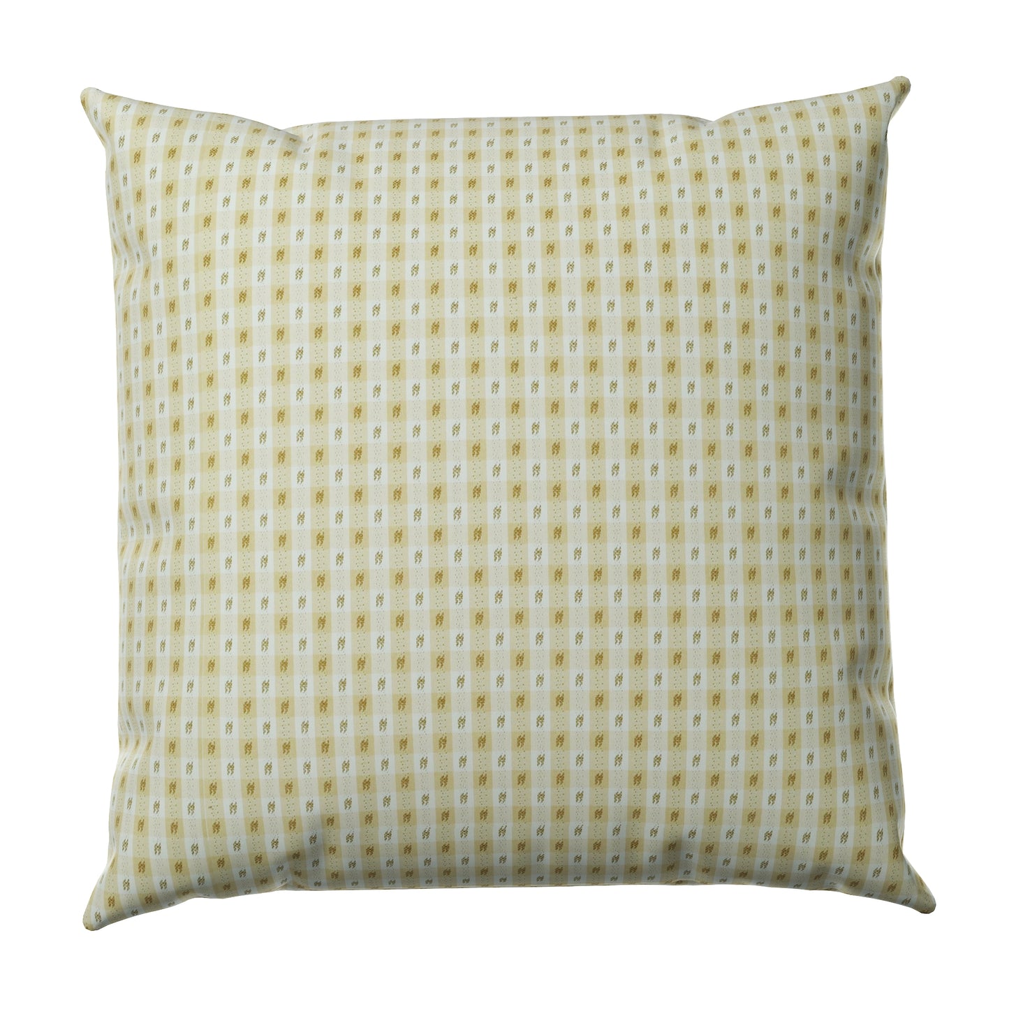 Euro Sham in Luxe Gingham - Butter