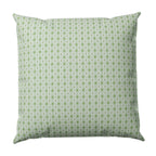 Throw Pillow in Luxe Gingham - Celery