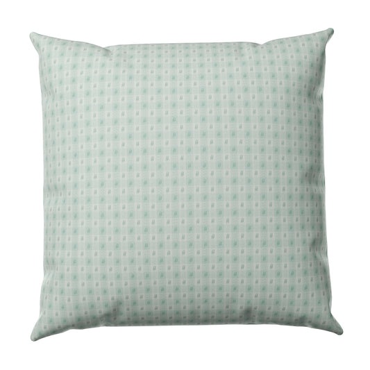 Euro Sham in Luxe Gingham - Spa
