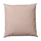 Throw Pillow in Woven Cotton - Pink
