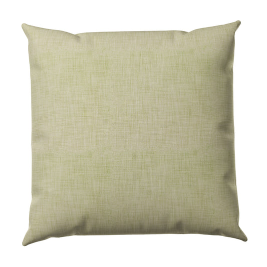 Throw Pillow in Woven Cotton - Sand