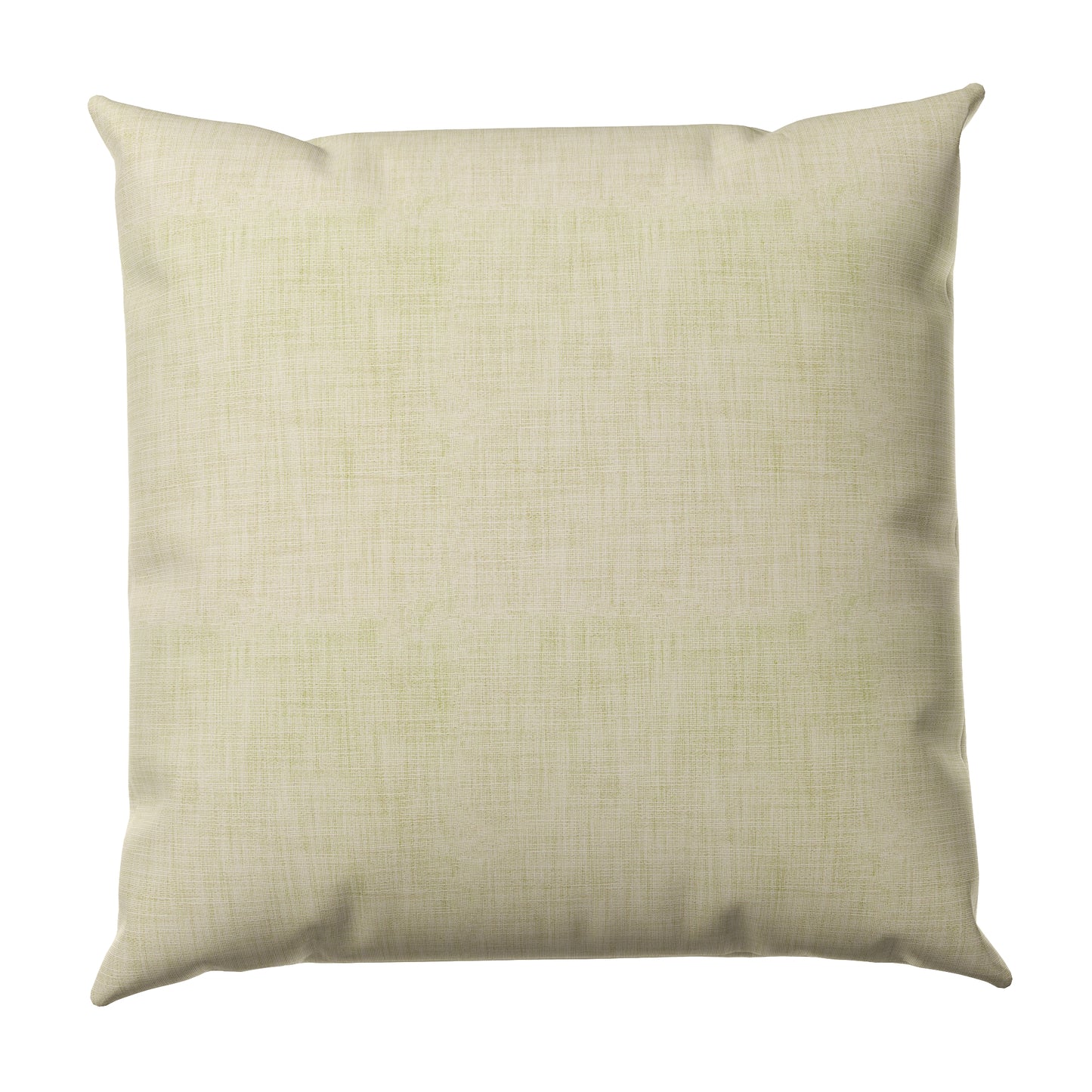 Throw Pillow in Woven Cotton - Beige