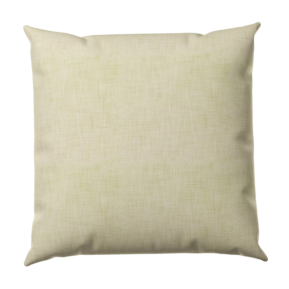 Throw Pillow in Woven Cotton - Beige