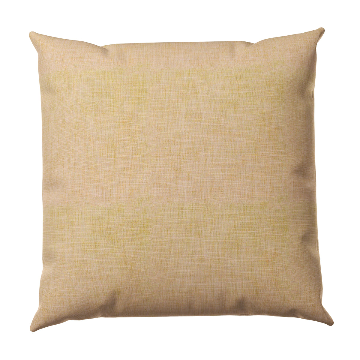 Throw Pillow in Woven Cotton - Melon