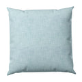 Throw Pillow in Woven Cotton - Sky Blue