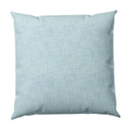Throw Pillow in Woven Cotton - Sky Blue