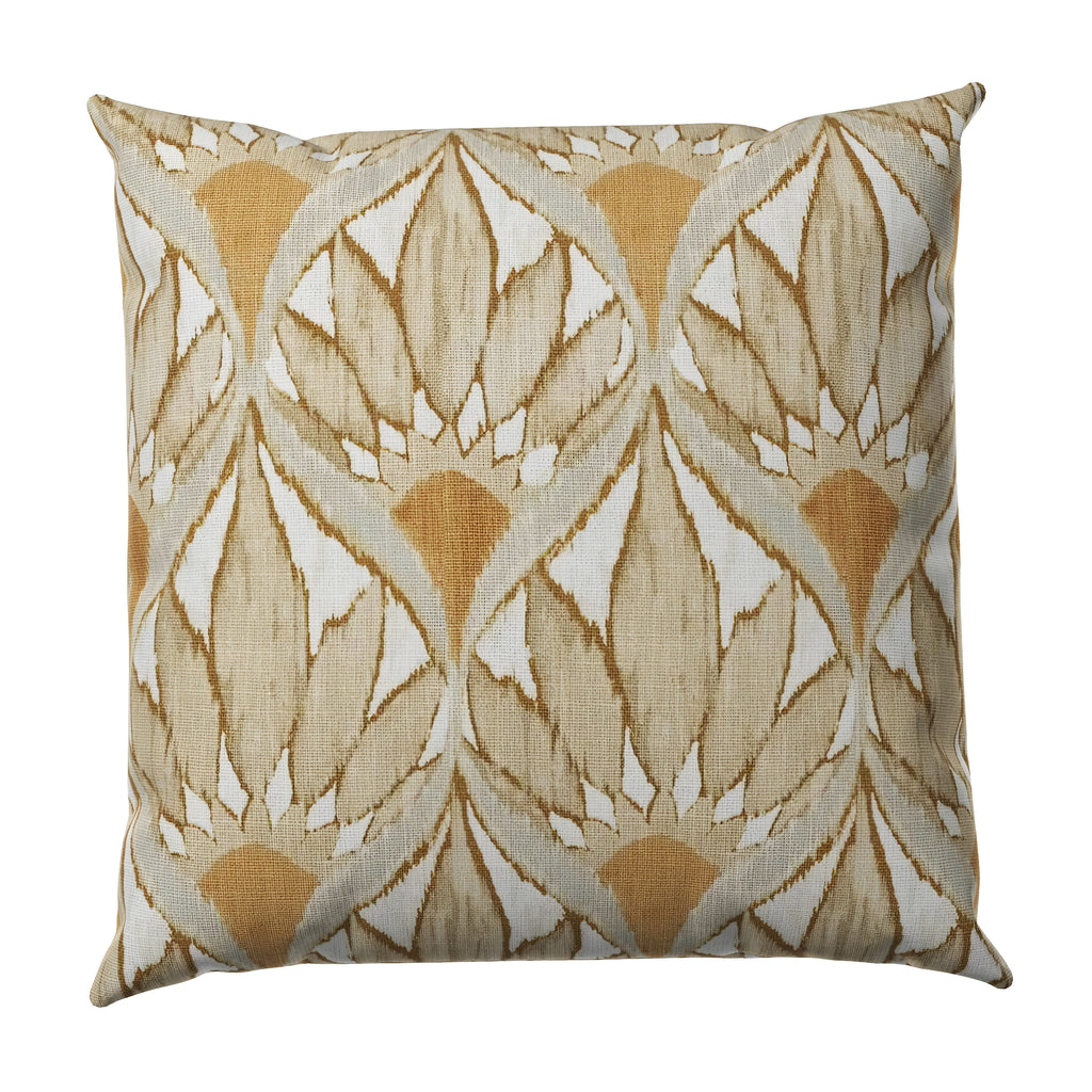 Throw Pillow in Petal Press - Cinnamon
