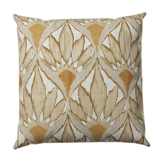 Throw Pillow in Petal Press - Cinnamon