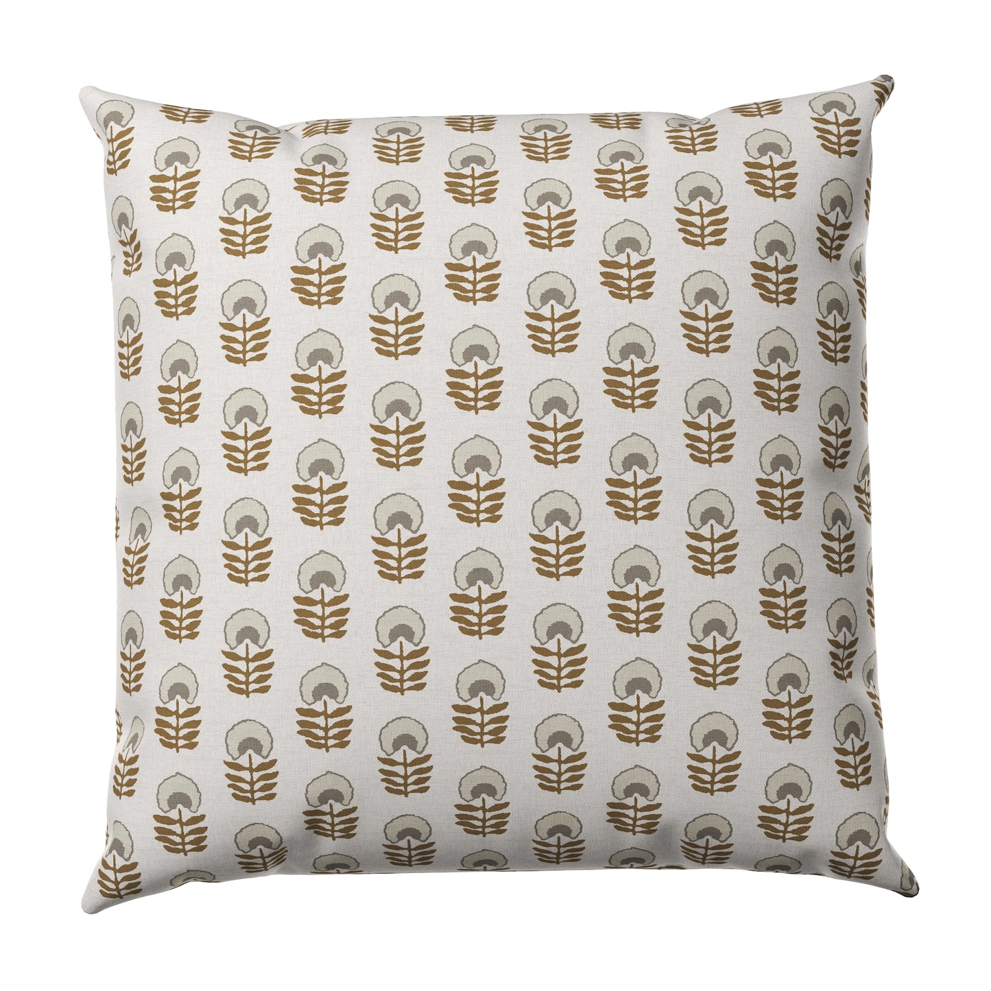 Throw Pillow in Mini Florals - Birch