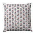 Throw Pillow in Mini Florals - Mulberry