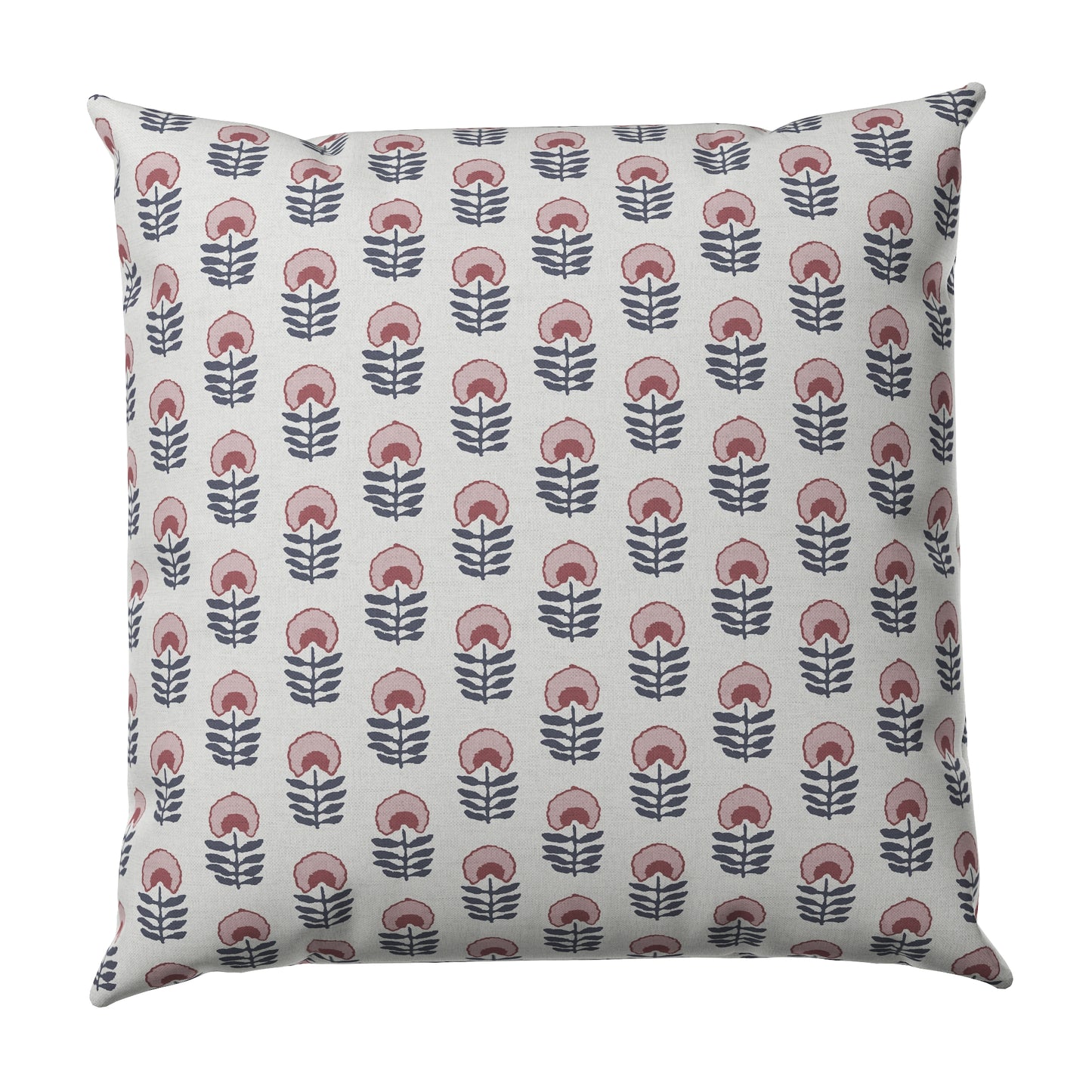 Euro Sham in Mini Florals - Mulberry