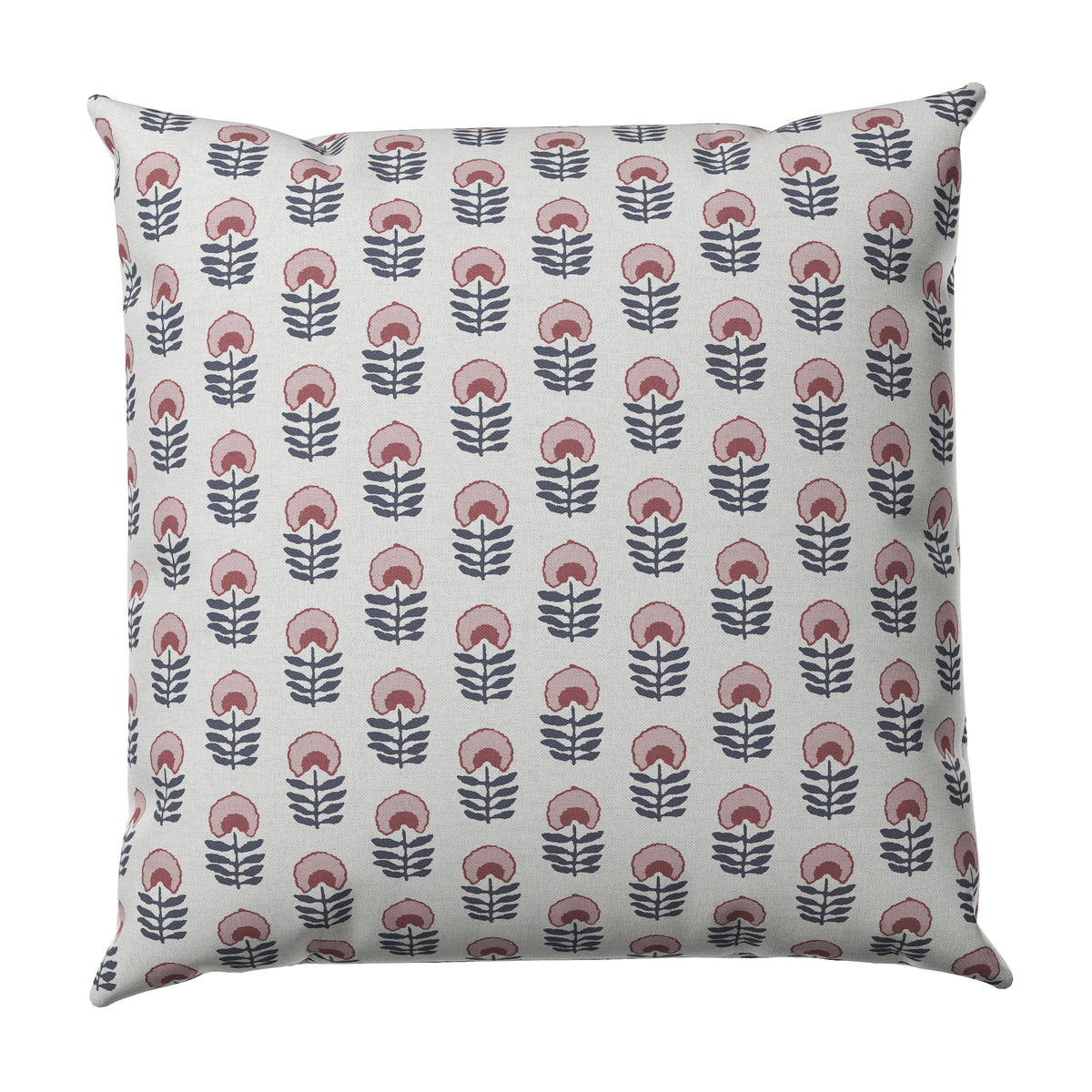 Euro Sham in Mini Florals - Mulberry