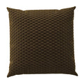 Throw Pillow in Check Mate - Ganache