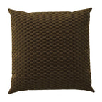 Throw Pillow in Check Mate - Ganache