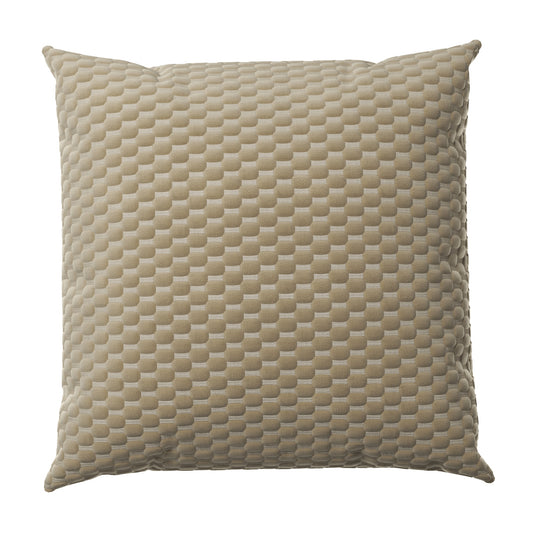 Throw Pillow in Check Mate - Cream