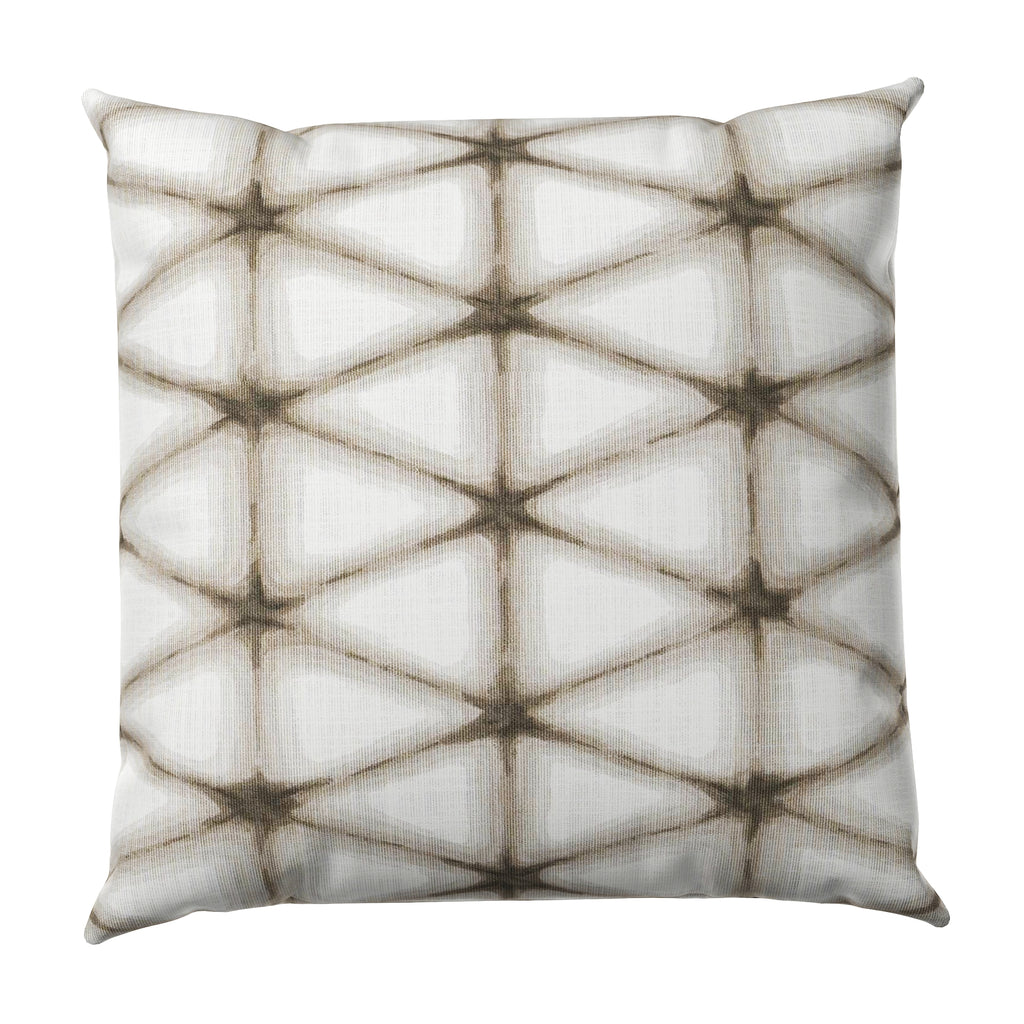 Throw Pillow in Point Taken - Wood