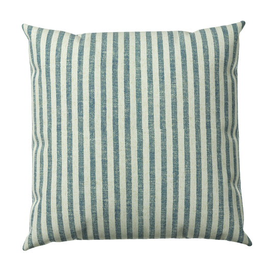 Throw Pillow in Candy Shop Stripes - Navy