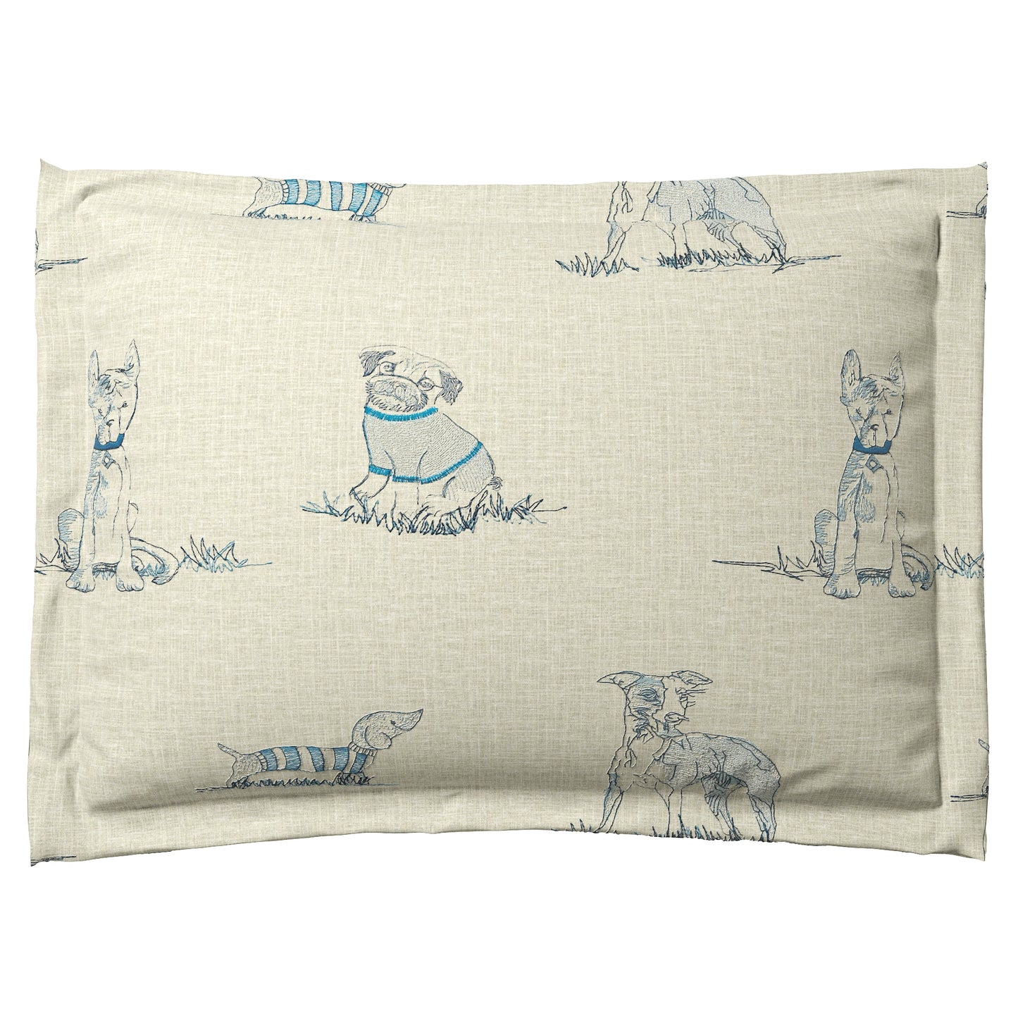 Pillow Sham in Duffy - Bone