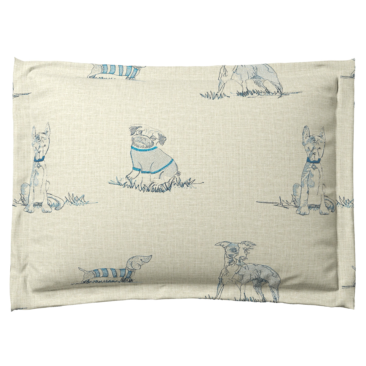 Pillow Sham in Duffy - Bone