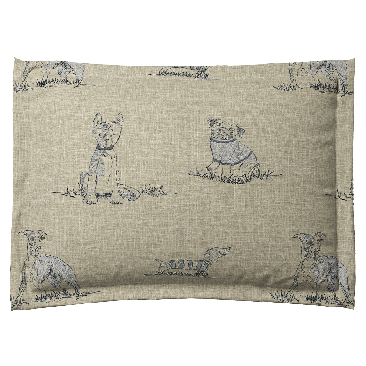 Pillow Sham in Duffy - Doodle