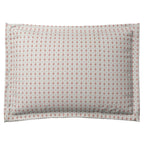 Pillow Sham in Luxe Gingham - Blush