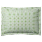 Pillow Sham in Luxe Gingham - Celery