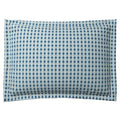Pillow Sham in Luxe Gingham - Chambray